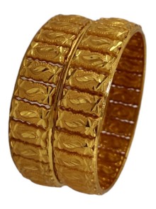 Gold Plated Bangles